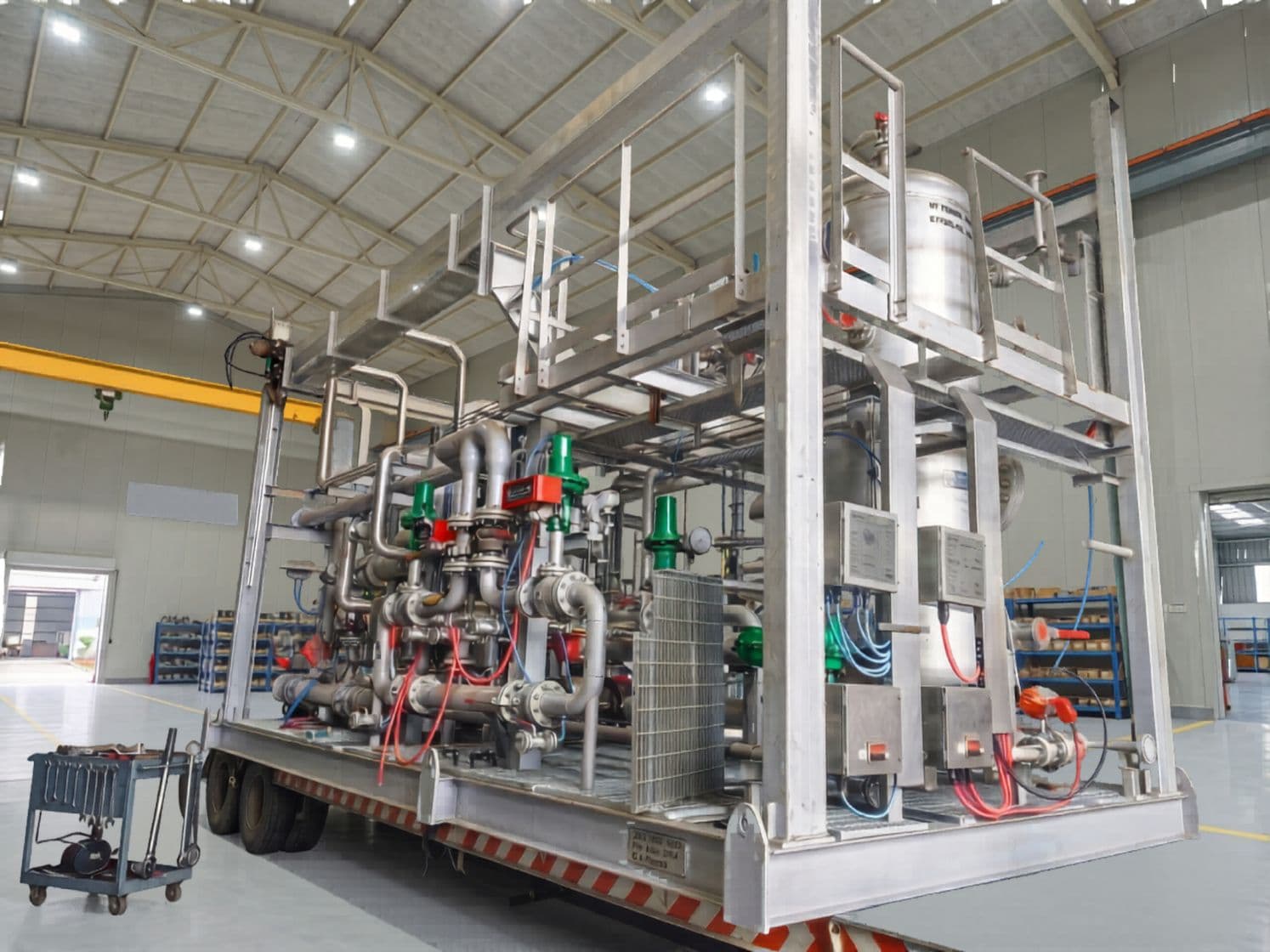 MS heavy structure fabrication