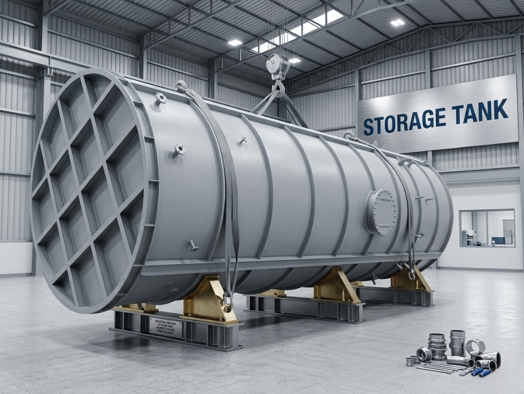 Industrial storage tank